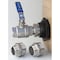 Raines 2 in x 1 1/4 in Stainless Steel Reducing Nipple  SS-2In-1-1/4In-reducing-nipple - alternate 2